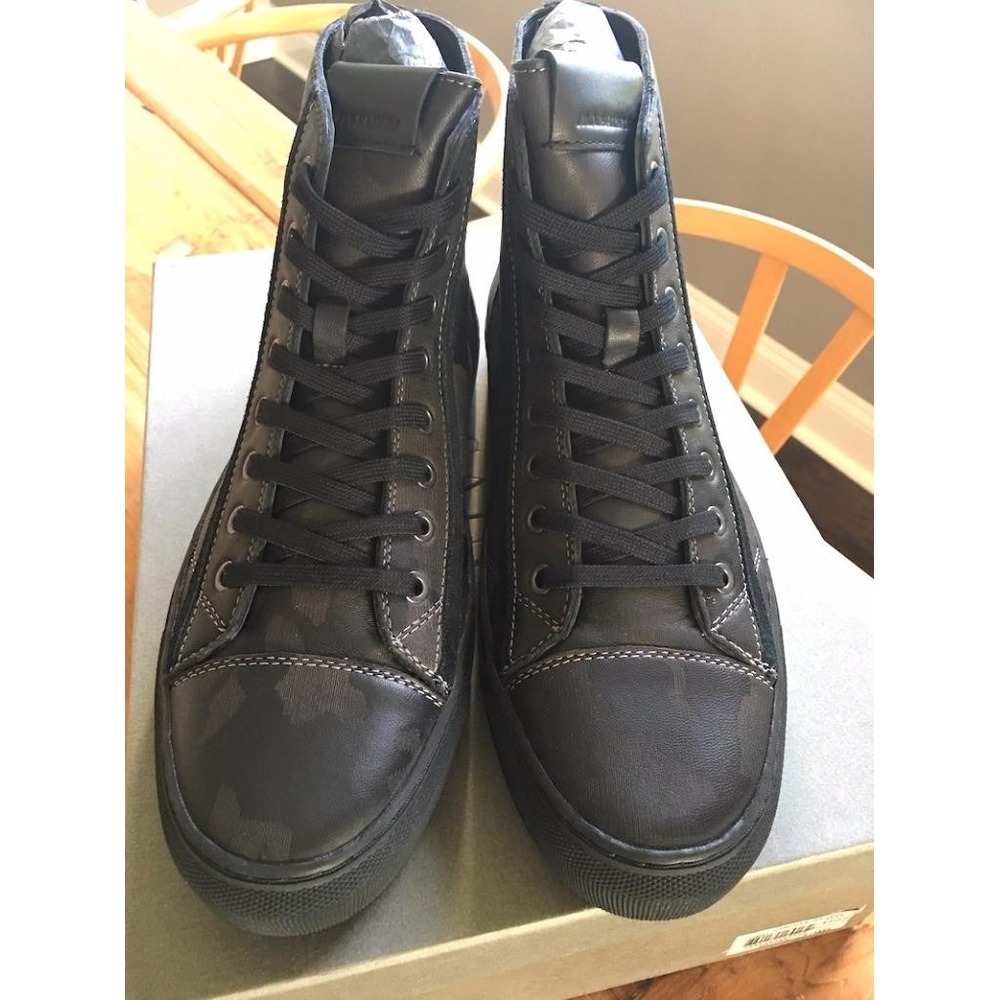 ALLSAINTS MEN'S CIRCUIT MILITARY CAMO HI-TOP BOOT SHOES SZ. UK 7 - Picture 3 of 11